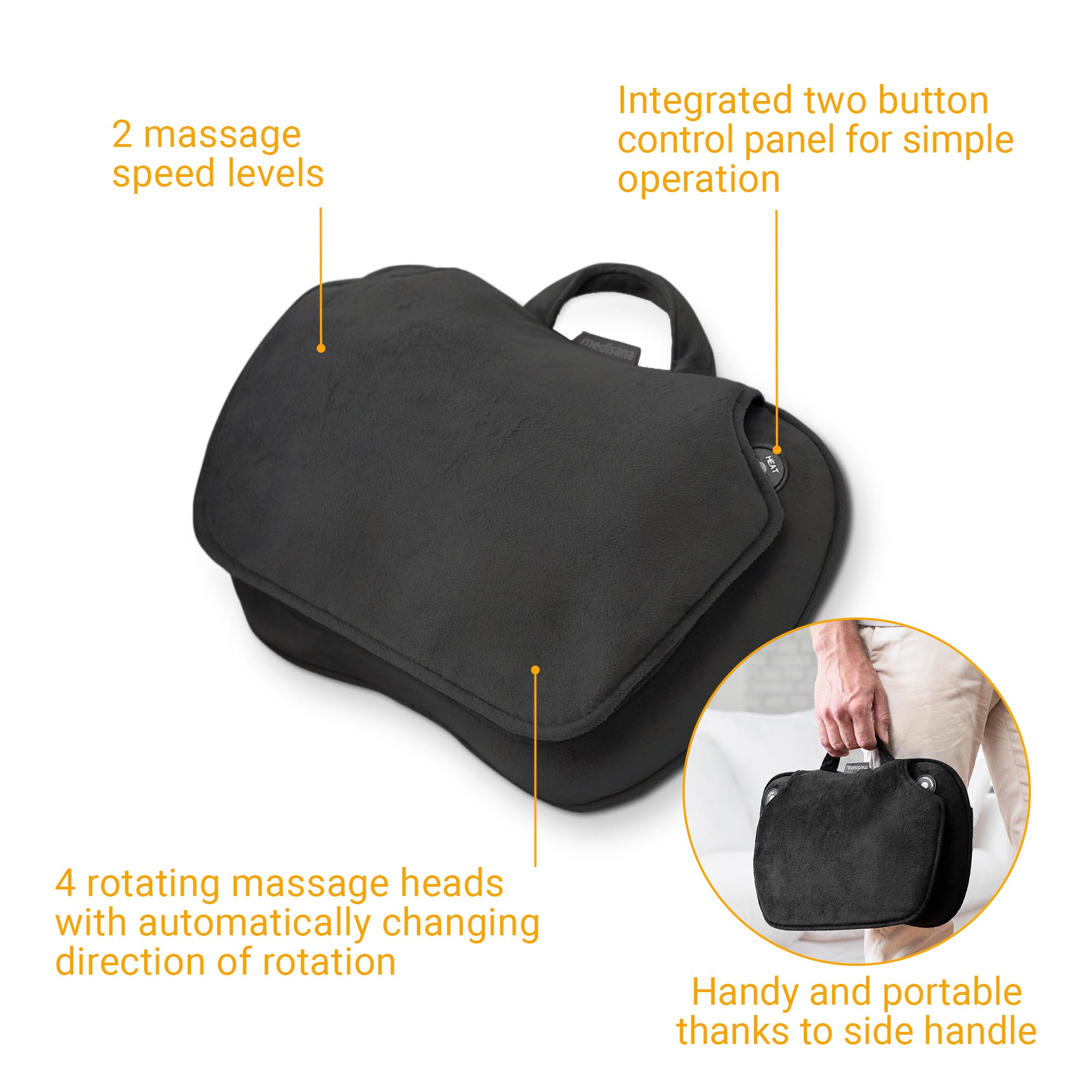 MC 850 | Shiatsu-Massagekissen