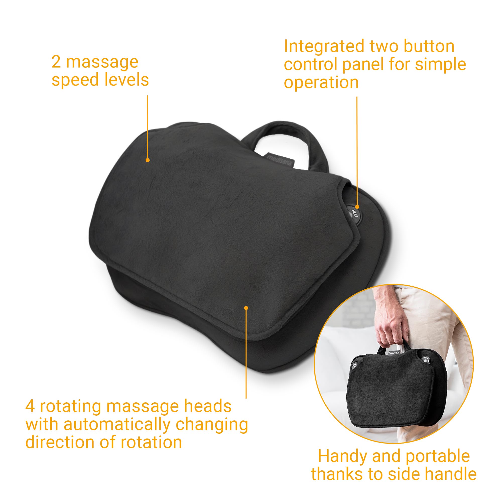 d208c7b7f895957cfc0fddad3741a7e3 MC 850 | Shiatsu-Massagekissen