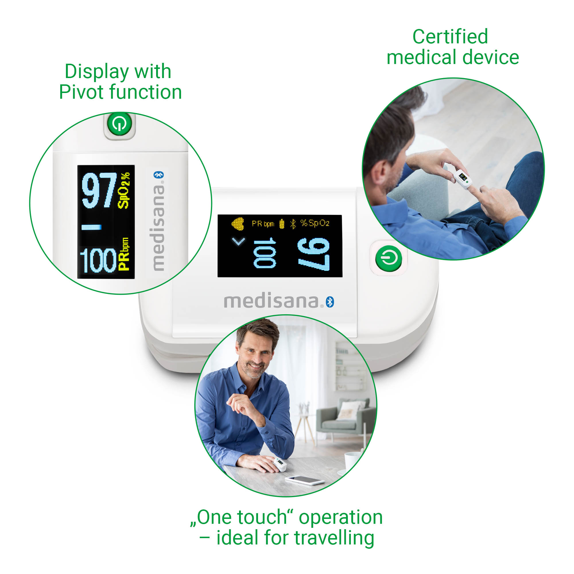 PM 100 connect | Pulsoximeter