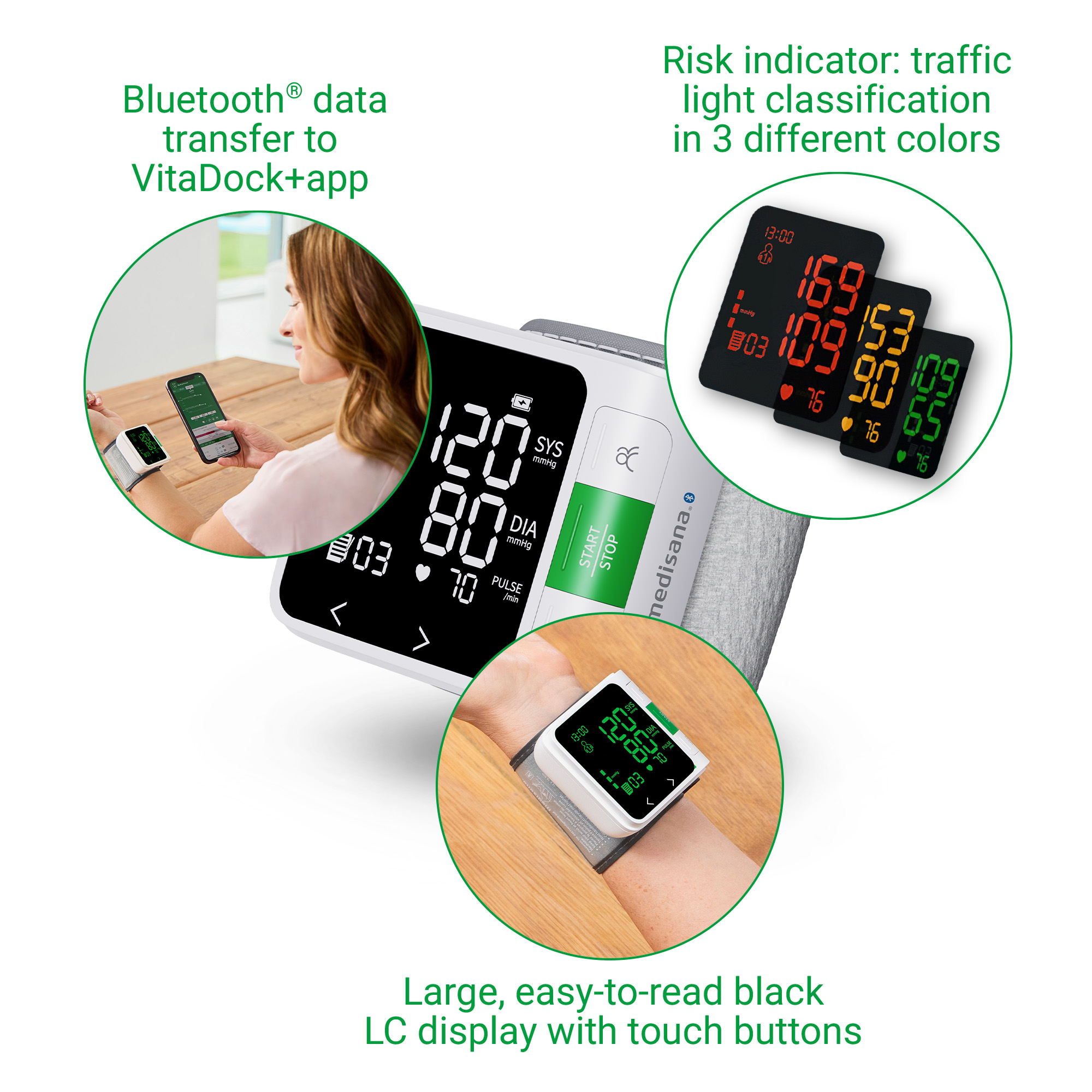 BW 360 connect | Handgelenk-Blutdruckmessgerät