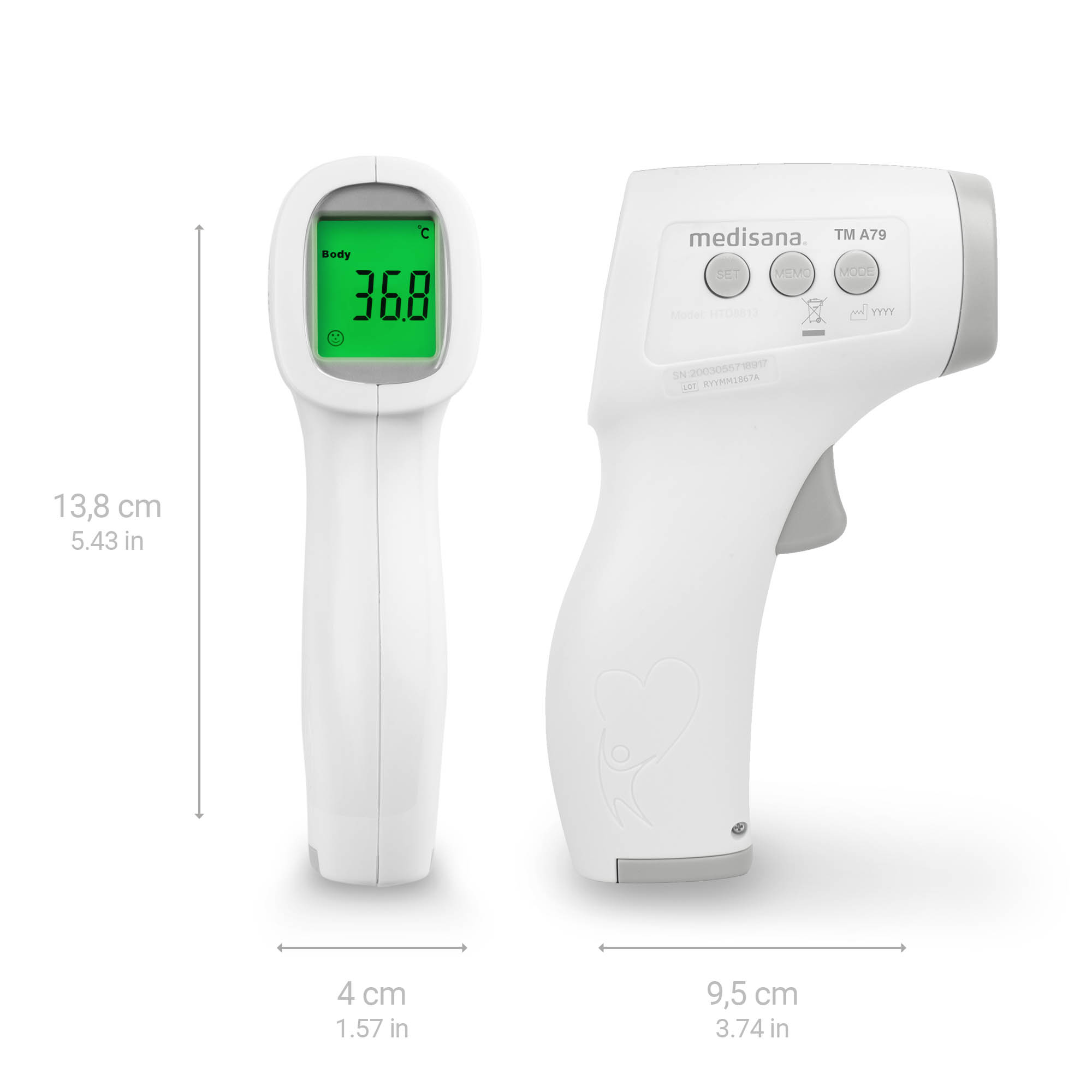 TM A79 | Infrarot-Körperthermometer