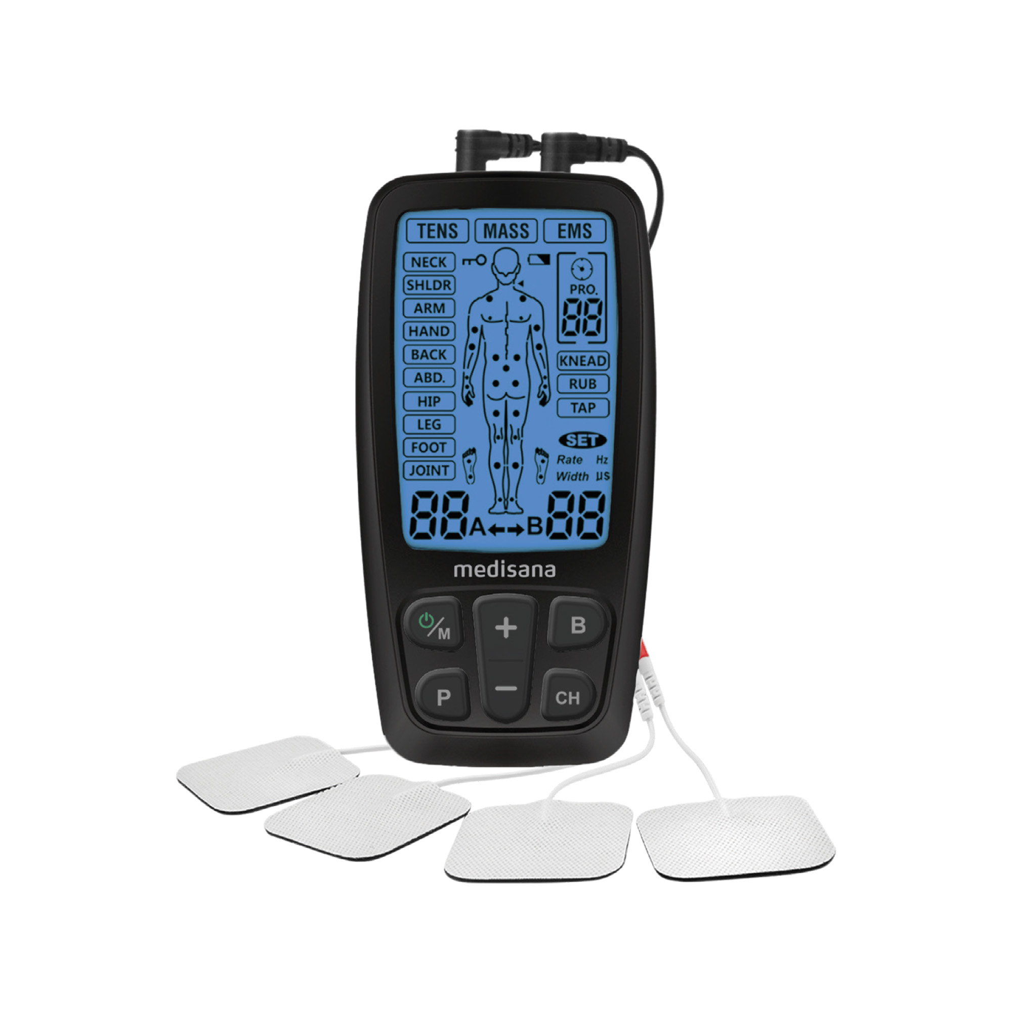 a3d73b1e920ab06a50e52e184736d2b3 TT 205 | 3-in-1 Elektrotherapiegerät