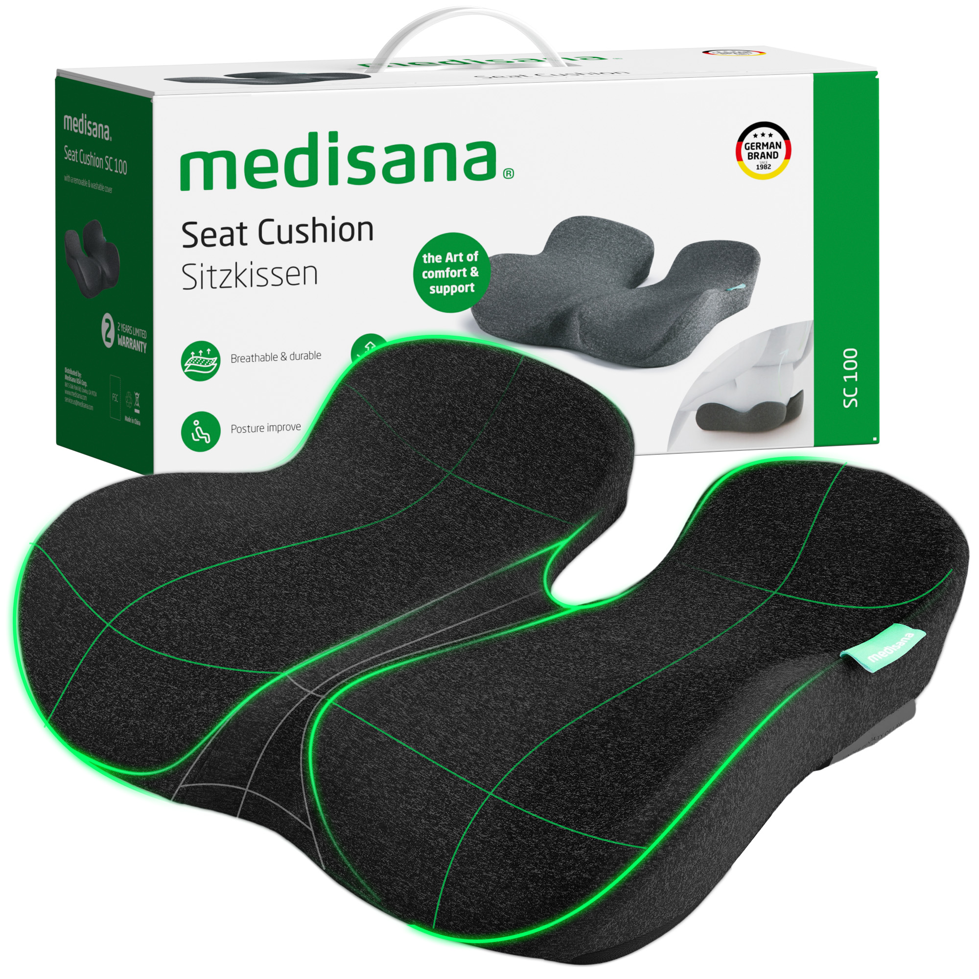 MC 100 | Ergonomisches Sitzkissen