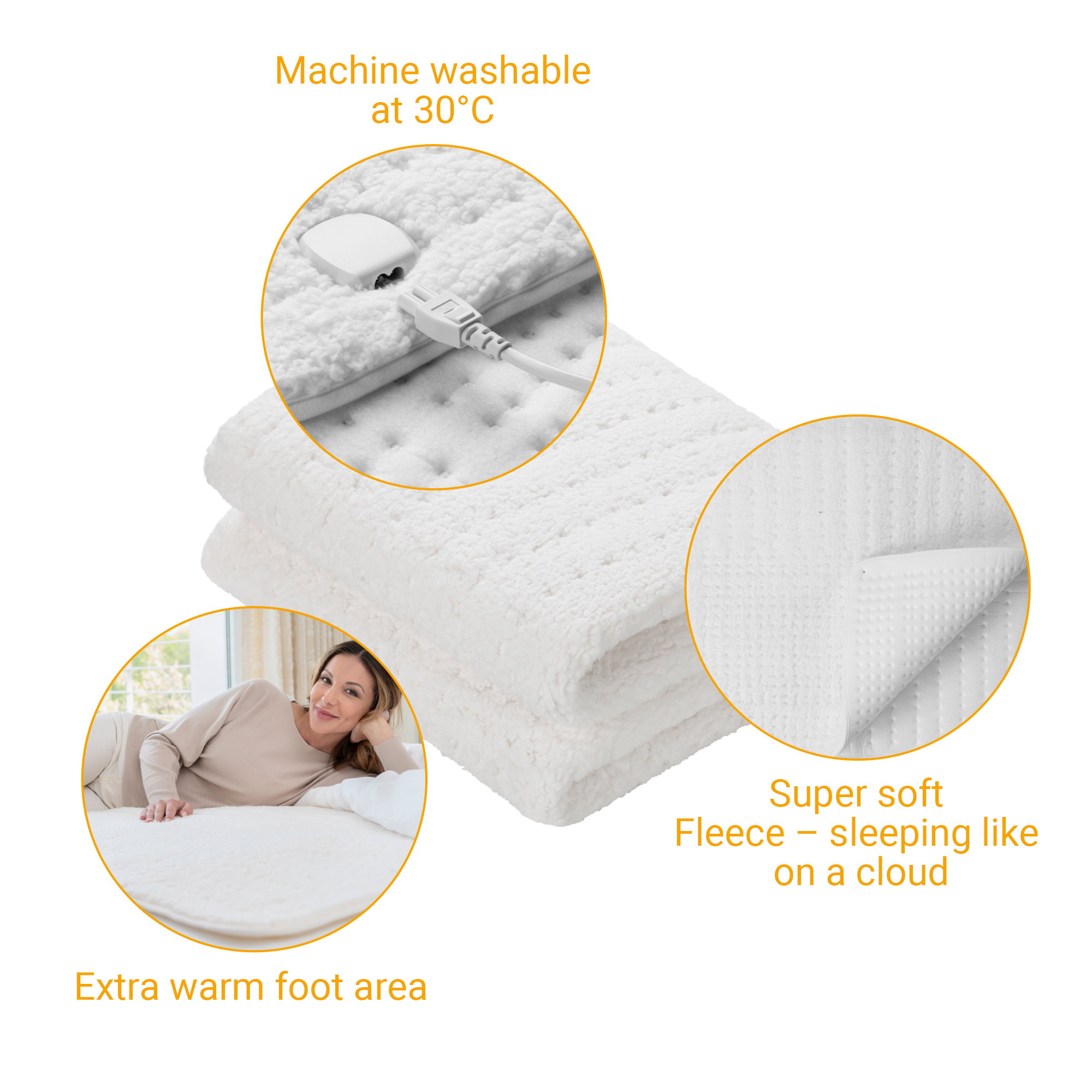 HU 672 | Maxi Fleece Wärmeunterbett