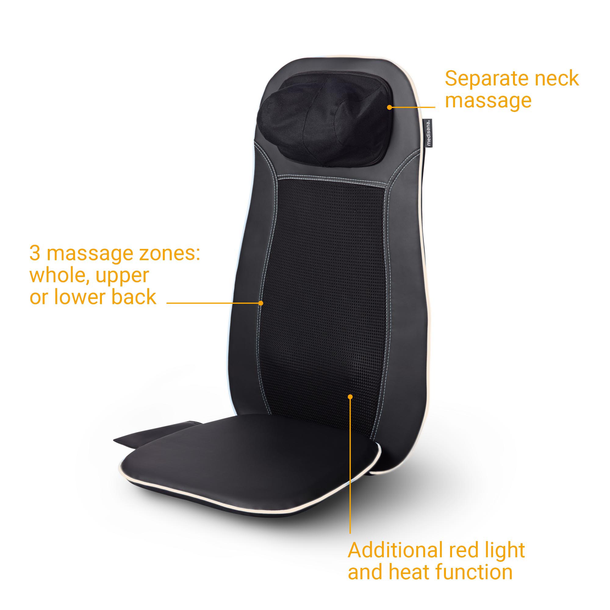 MCN beige | Shiatsu-Massagesitzauflage