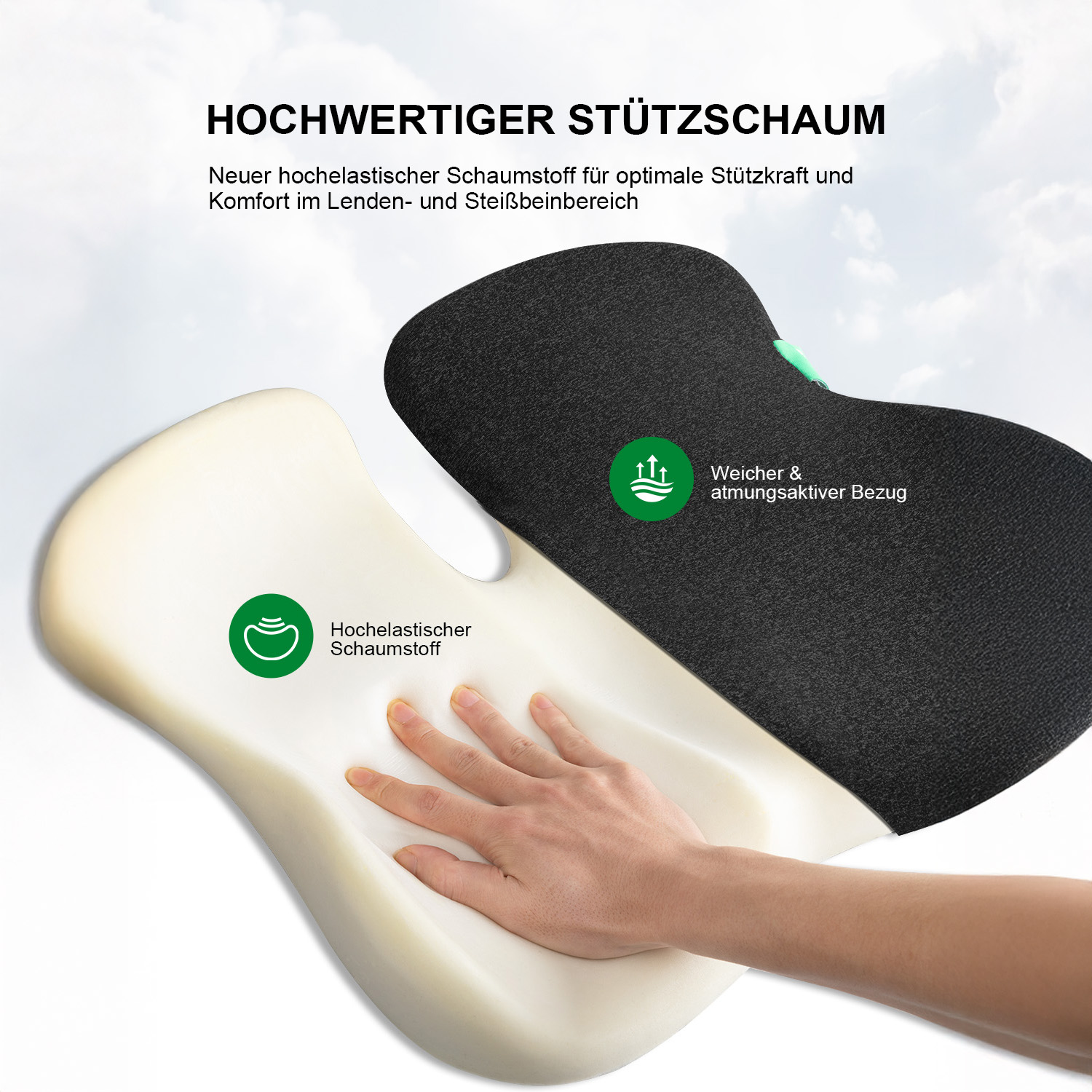 MC 100 | Ergonomisches Sitzkissen