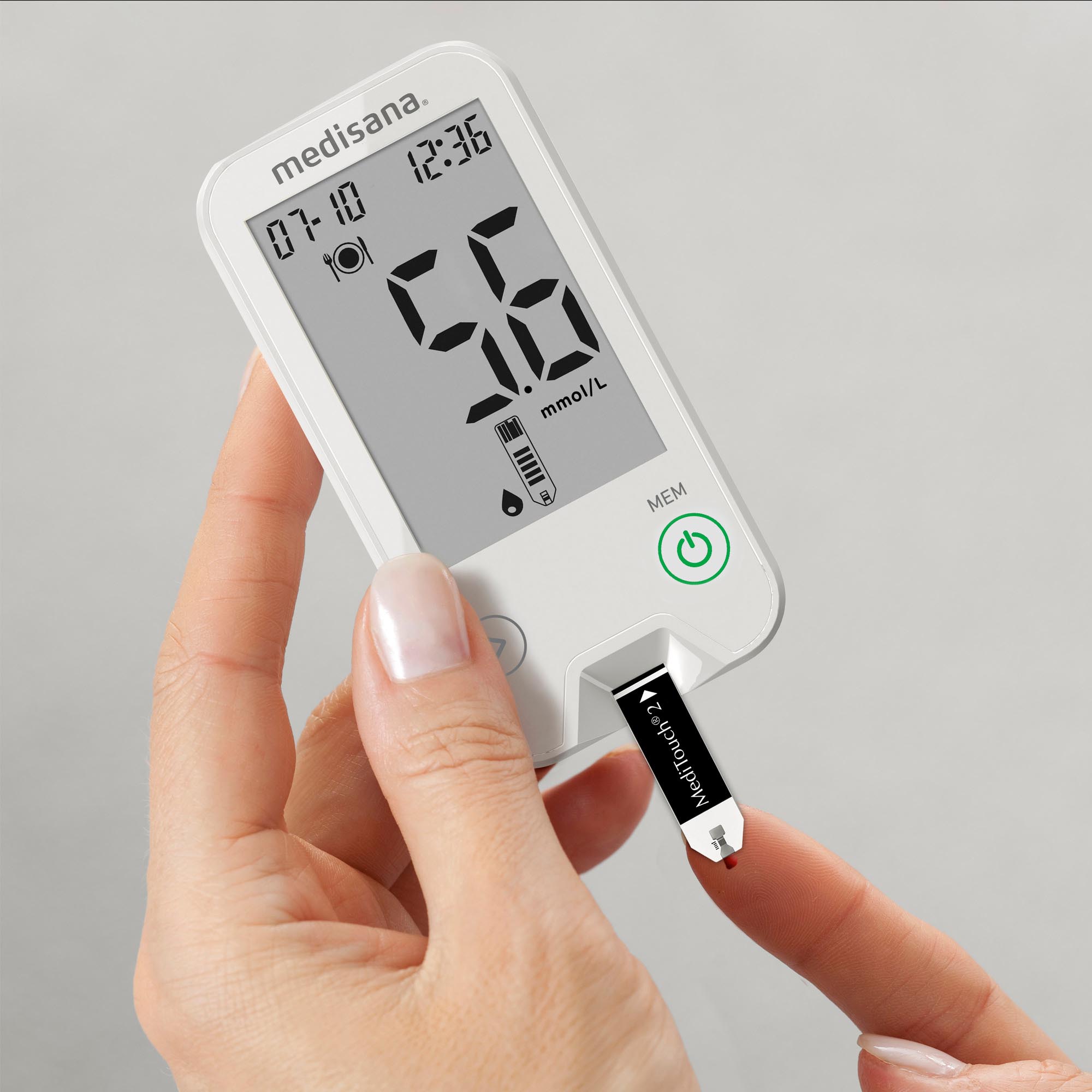 MediTouch 2 mmol/L | Blutzuckermessgerät