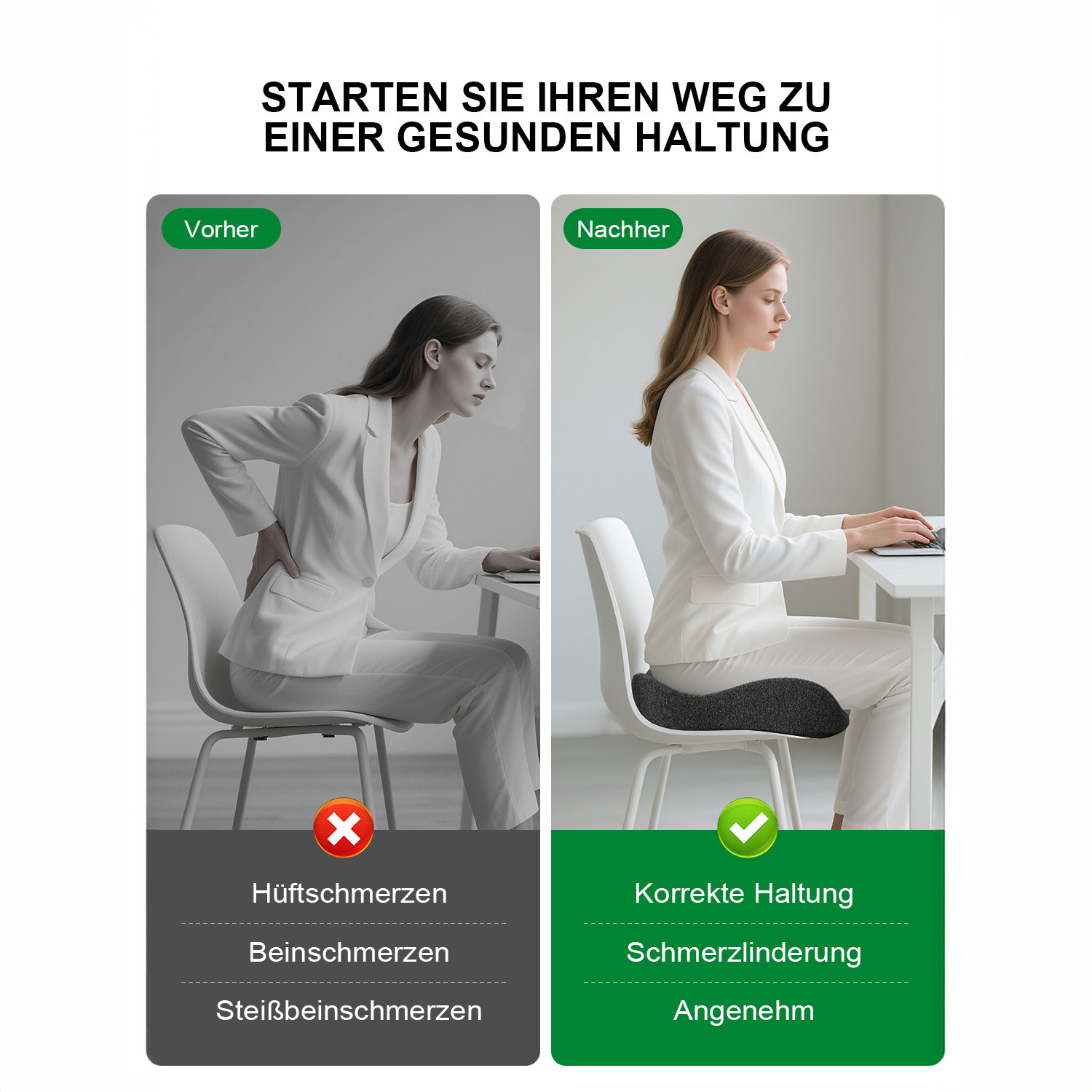 MC 100 | Ergonomisches Sitzkissen