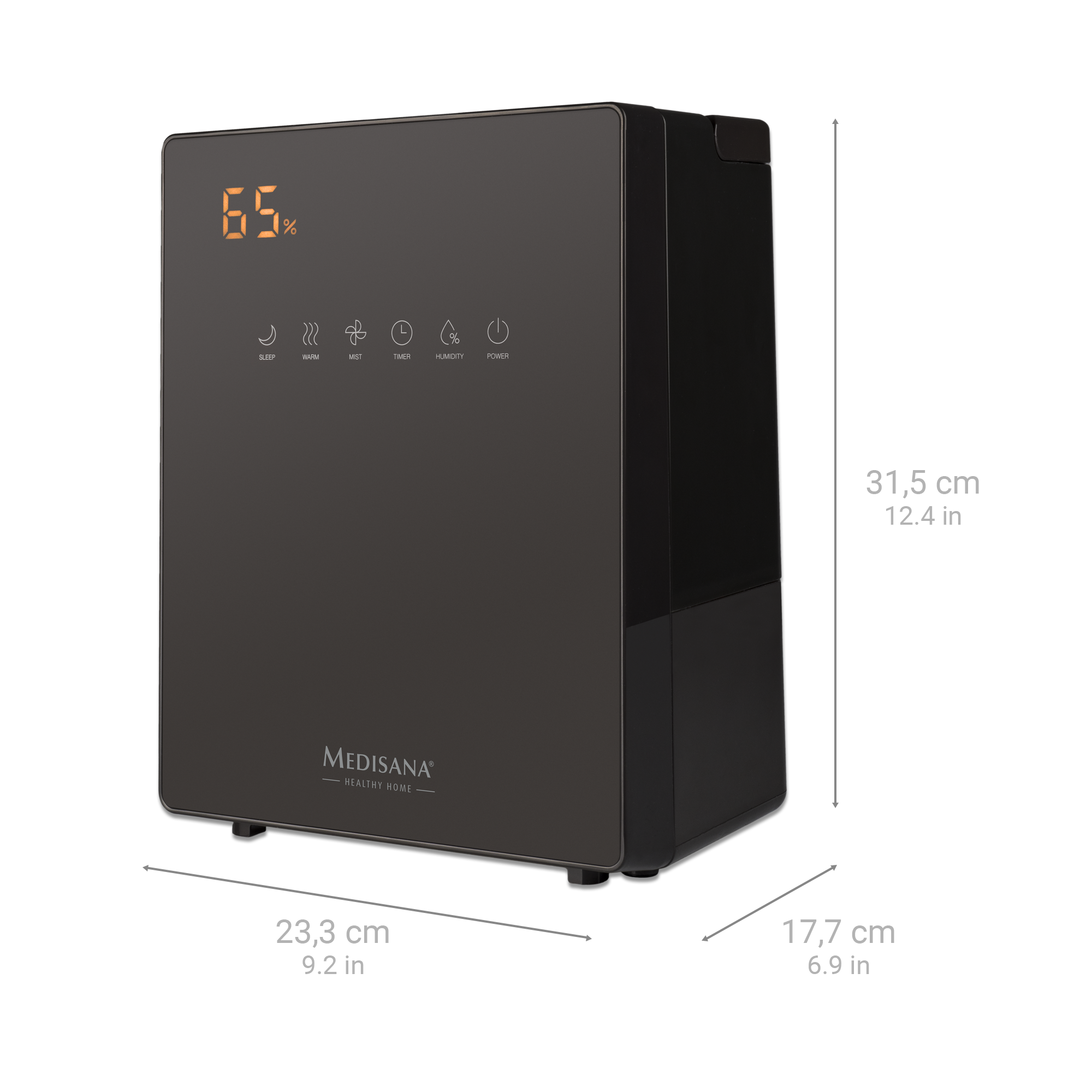 AH 675 | Luftbefeuchter mit Hygrometer