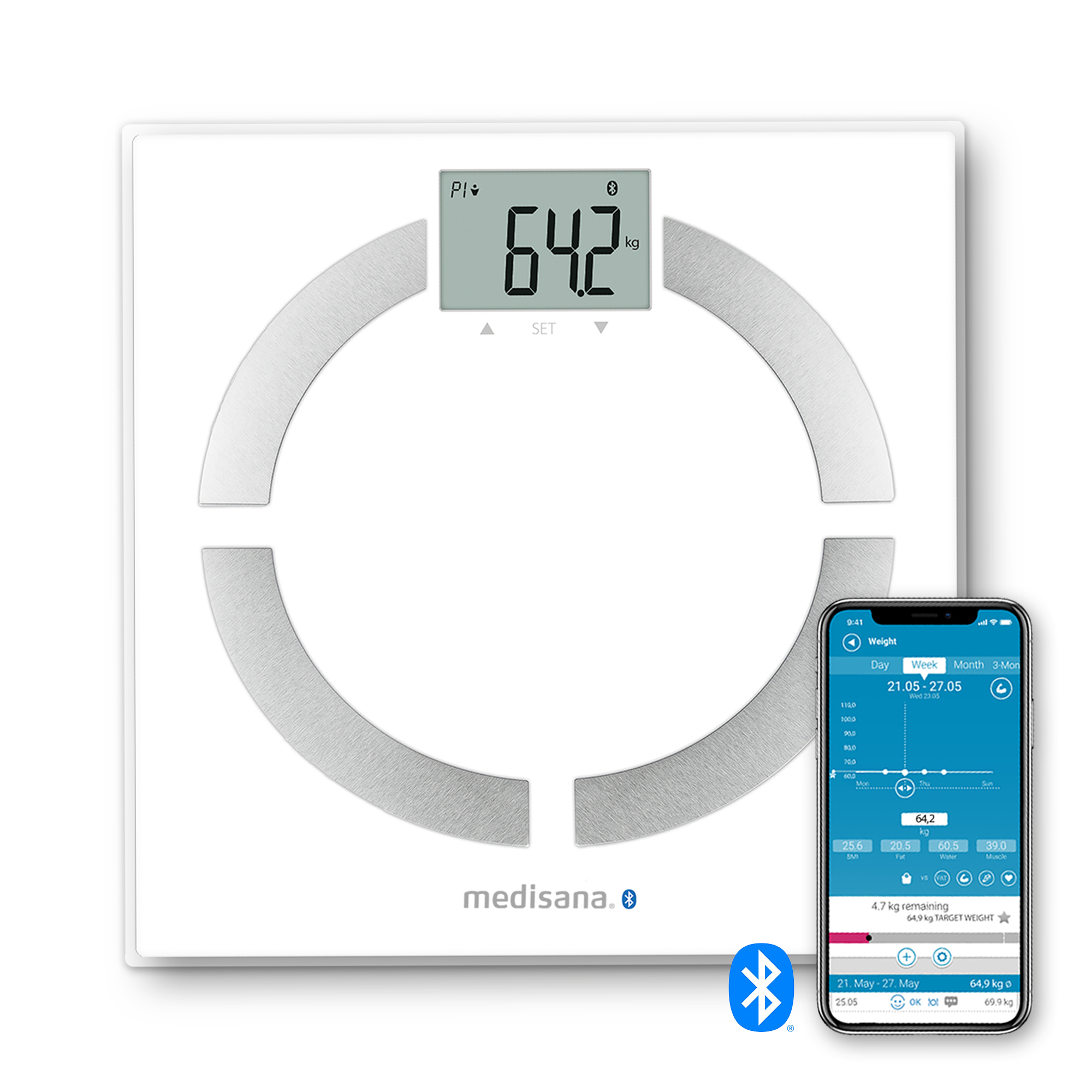 BS 444 connect |  Körperanalysewaage BS 444 connect |  Körperanalysewaage